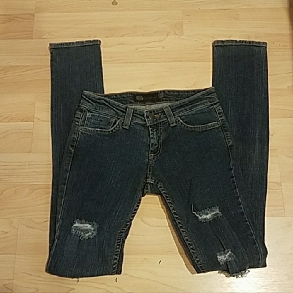 John eshaya Skinny rip Jeans size 0